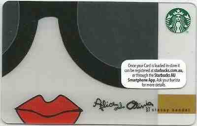 AUSTRALIA  Starbucks card  * Alice & Olivia * 2015 - RARE - Sold on eBay Apr, 17th 2019 for $6.45