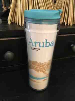 Starbucks Coffee ARUBA Global Icons Tumbler Travel Mug