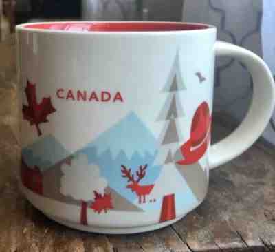 Starbucks Coffee You Are Here Mug Canada Collector Series - Sold on eBay Apr, 20th 2019 for $14.00
