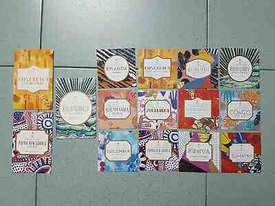 15x Starbucks Reserve Malaysia Taster Card Costa Rica Papua New Guinea Congo HTF - Sold on eBay Mar, 27th 2019 for $15.99