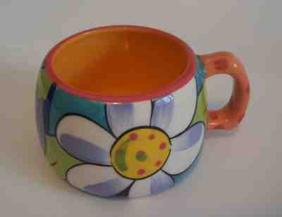 Starbucks 12 oz. Pefi Costa Rica Cup Mug Multi-Colored Flowers 2006 - Sold on eBay Apr, 9th 2019 for $20.99