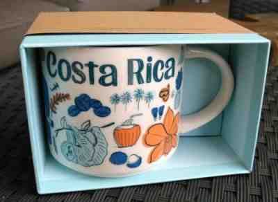 COSTA RICA Starbucks Mug. W/SKU code BEEN THERE SERIES  - Sold on eBay Apr, 7th 2019 for $7.00