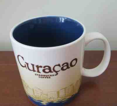 STARBUCKS GLOBAL ICON CITY MUG CURACAO MINT CONDITION - Sold on eBay Feb, 27th 2019 for $19.89