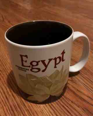 RARE STARBUCKS COLLECTORS SERIES  EGYPT COFFEE MUG CUP 16 FL OZ- MUST OWN - Sold on eBay Feb, 25th 2019 for $45.00