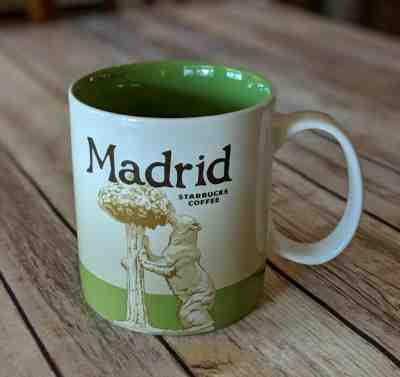 MADRID SPAIN ESPANA Starbucks Mug Green - Global Icon City Collector Series SKU - Sold on eBay Apr, 21st 2019 for $12.99