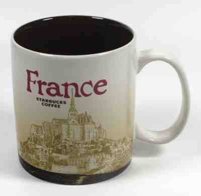 Starbucks 16oz Coffee Mug Global Icon City France Collector Series Mugs - Sold on eBay Apr, 18th 2019 for $32.99
