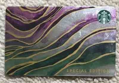 Starbucks 2018 UNITED KINGDOM GB Special Edition Card RARE - Sold on eBay Apr, 12th 2019 for $7.01