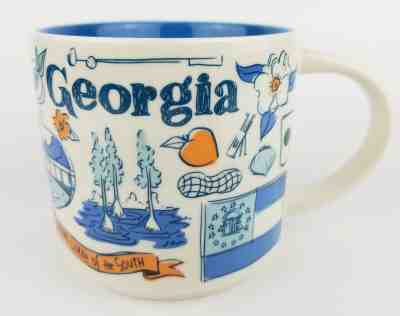 Starbucks Georgia Been There Series Coffee Mug 14oz 2017 Cup - Sold on eBay Apr, 14th 2019 for $22.49