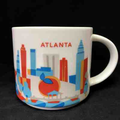 Starbucks You Are Here Collection Atlanta Georgia 14 Oz Coffee Mug 2014 - Sold on eBay Apr, 12th 2019 for $12.00