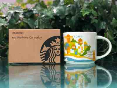 Starbucks Mug YAH Corfu Island Greece - Sold on eBay Apr, 16th 2019 for $5.50