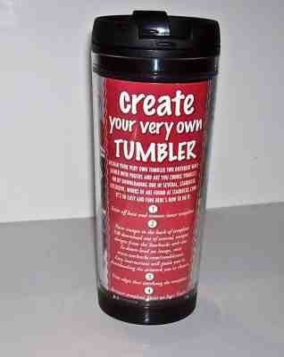 Starbucks CREATE YOUR VERY OWN TUMBLER Photo Collage 16 oz.Plastic NEW  - Sold on eBay Feb, 14th 2019 for $9.95
