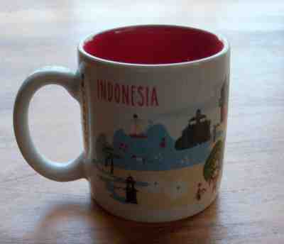 Starbucks Indonesia Series Demitasse Mug 3oz. Espresso Size - 2014 - Sold on eBay Apr, 16th 2019 for $14.99