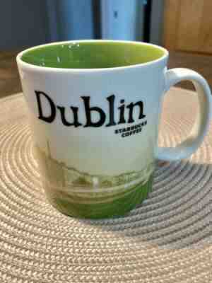 DUBLIN IRELAND EIRE Starbucks Mug, Green - Global Icon City Collector Series - Sold on eBay Apr, 19th 2019 for $35.00