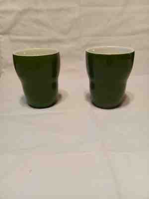 Starbucks Green Mug By AIDA Green Double Walled Insulated Cup 2008 (2) Tumblersa - Sold on eBay Apr, 15th 2019 for $22.00
