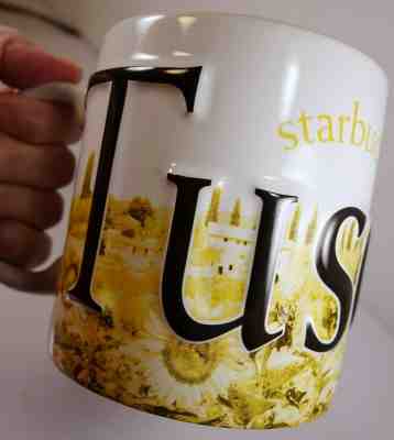 Vintage Starbucks Coffee Mug 2003 Barista Tuscany Italy Pottery Cup Advertising - Sold on eBay Apr, 16th 2019 for $29.00