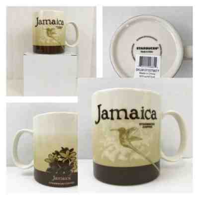 NWT Starbucks Jamaica Global Collectors Series Coffee Mug Tea Cup 16oz NIB