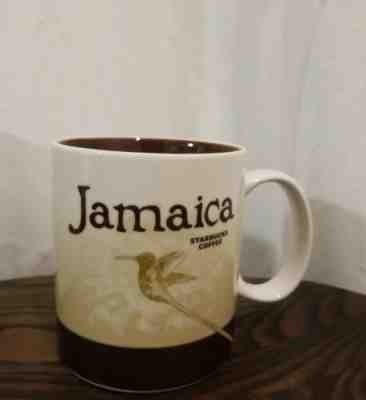 NWT Starbucks Jamaica Global Collectors Series Coffee Mug Tea Cup 16oz NIB