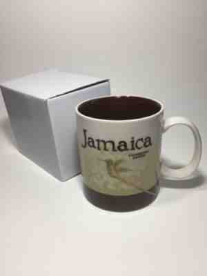 Starbucks Coffee Mug Jamaica Collector Series Mugs 16oz