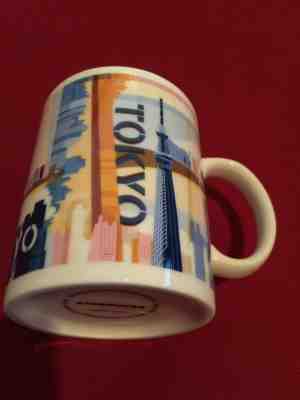 2014 Starbucks Tokyo Japan Ceramic Coffee Mug 14 oz city scene - Sold on eBay Apr, 15th 2019 for $38.00