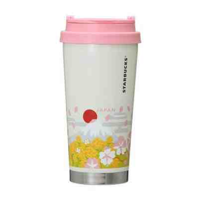 New in box Starbucks Japan You Are Here Collection Spring Stainless Tumbler 16oz