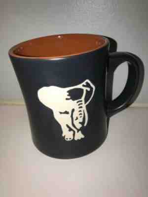 Starbucks Kenya Elephant 16oz Mug 2011 Black Orange Laser Etched  - Sold on eBay Apr, 2nd 2019 for $18.99
