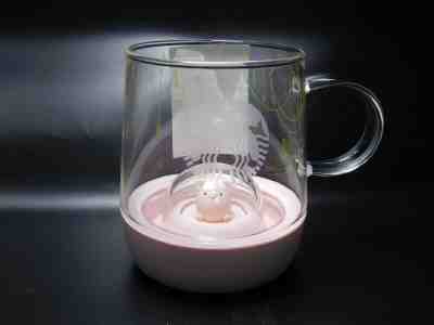 Starbucks South Korea New Year Flying Pig Glass 355ml - Sold on eBay Apr, 10th 2019 for $40.00