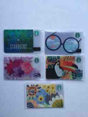 Starbucks 2019 Kazakhstan set of 5 cards - Sold on eBay Mar, 31st 2019 for $26.00