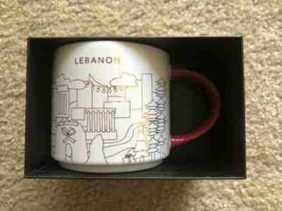 Starbucks Lebanon Christmas 2018 You Are Here Mug Rare 14oz - Sold on eBay Apr, 19th 2019 for $45.00