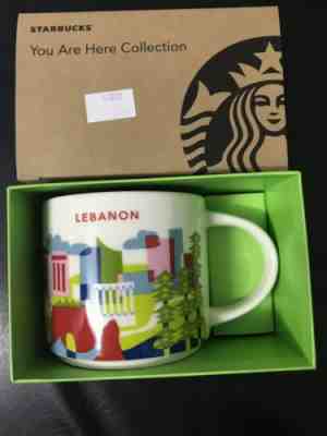 Starbucks Mug You Are Here LEBANON ???????? 14oz. ***NEW***