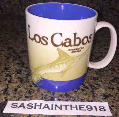 Starbucks CIty Series Global Icon Mug Los Cabos San Lucas Mexico EX - Sold on eBay Mar, 23rd 2019 for $25.75