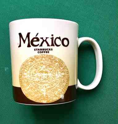 Starbucks Mug *Mexico* -Country- Mexico 2014 Global Icon Series 16oz/473ml +GIFT - Sold on eBay Mar, 15th 2019 for $21.50