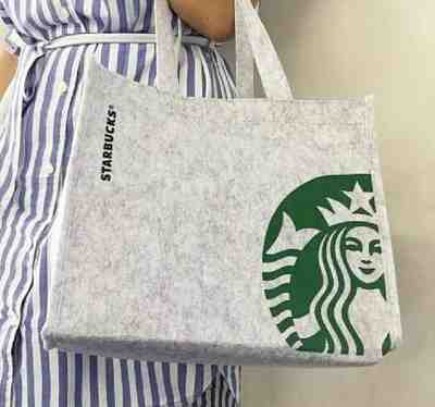OFFER Starbucks Tote Bag 20th Anniversary Malaysia 2018 Wide Body Grey LIMITED - Sold on eBay Apr, 13th 2019 for $17.50