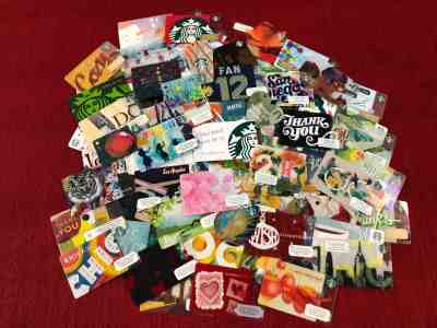 120+ STARBUCKS GIFT CARDS LOT MALAYSIA GERMANY US CITY OLD LOGO OOP - Sold on eBay Apr, 9th 2019 for $20.49