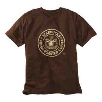 Starbucks Pike Place First Store Mermaid Siren T-shirt  SPLIT TAIL / BARE BREAST - Sold on eBay Apr, 1st 2019 for $18.00