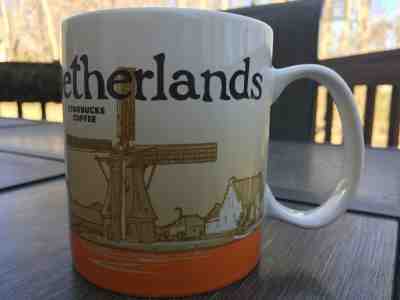 Netherlands Icon Series Starbucks Mug (2008 Series): Windmills - Sold on eBay Apr, 1st 2019 for $6.99