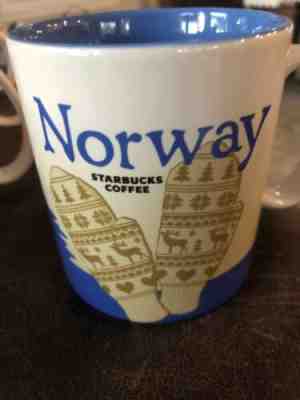 Original Starbucks NORWAY Mug 16 oz Series 2016 Global City Icon DISCONTINUED - Sold on eBay Mar, 22nd 2019 for $37.00