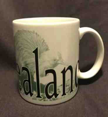 Starbucks City Mug New Zealand Collector Series 2001 Starbucks Coffee Kiwi - Sold on eBay Apr, 8th 2019 for $11.04