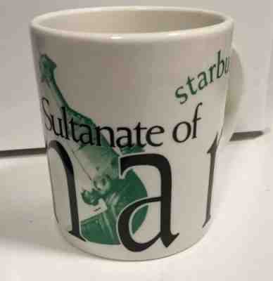 RARE! Starbucks City Mug The Sultanate of Oman Collectors Series 2002 Coffee Cup - Sold on eBay Apr, 6th 2019 for $3.50