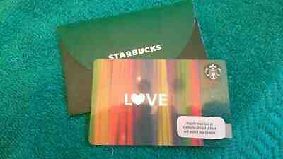STARBUCKS Philippines Valentine LOVE Gift Card w/Philippines Envelope US Seller! - Sold on eBay Apr, 15th 2019 for $11.66