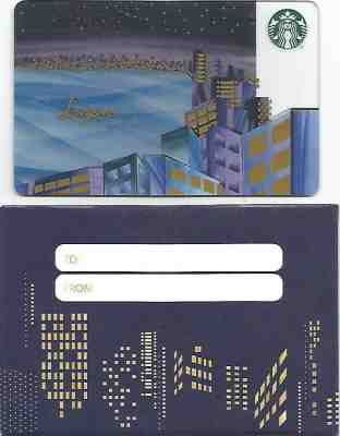 PHILIPPINES  Starbucks card  NEW " Luzon Island " 2018 & Matching Sleeve - Sold on eBay Apr, 12th 2019 for $6.45