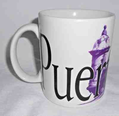 Starbucks Puerto Rico Coffee Cup City Mug Series Purple Black 2006 - Sold on eBay Mar, 31st 2019 for $16.78
