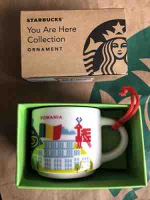 Starbucks Romania YAH Ornament - US Shipper - Sold on eBay Apr, 8th 2019 for $13.99