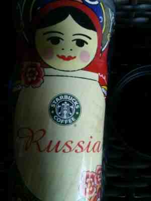 Starbucks Coffee Russia Matryoshka Nesting Doll 8 Oz Tumbler Travel Cup - Sold on eBay Apr, 20th 2019 for $15.00