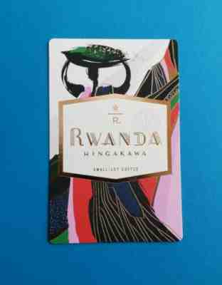 2019 Starbucks Shareholders Meeting - Coffee Taster Card RWANDA HINGAKAWA. New! - Sold on eBay Mar, 30th 2019 for $44.85