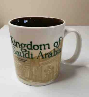 Kingdom of Saudi Arabia STARBUCKS 16oz / 473 ml Global Collector City Coffee Mug - Sold on eBay Mar, 26th 2019 for $12.00