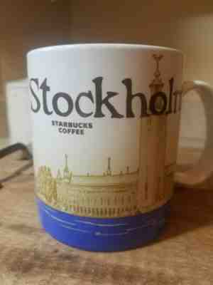 Starbucks Coffee 2014 Stockholm Mug City Hall Nobel Sweden Kungsholmen Eldkvarn  - Sold on eBay Apr, 12th 2019 for $20.00