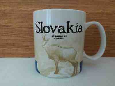  Starbucks Mug SLOVAKIA Coffee Cup Global Icon City Series Mug 16 Oz 2017 - Sold on eBay Apr, 13th 2019 for $38.00