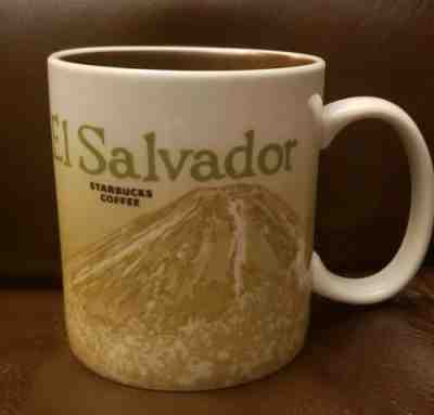 Starbucks El Salvador Collector Series 16oz Coffee Tea Mug  - Sold on eBay Feb, 26th 2019 for $19.38