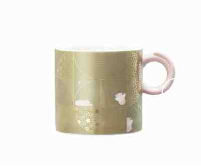 Starbucks KOREA 2019 New Year Flying Pig Gold Mug 355ml - Sold on eBay Apr, 15th 2019 for $45.99