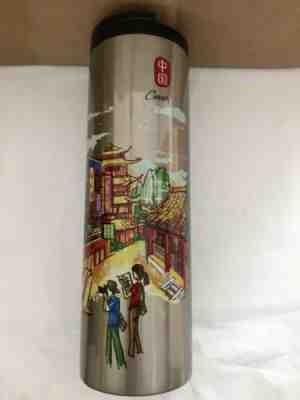 Starbucks Coffee Stainless Steel Traveler CHINA To Go Cup Tumbler Mug NWT - Sold on eBay Apr, 14th 2019 for $79.95
